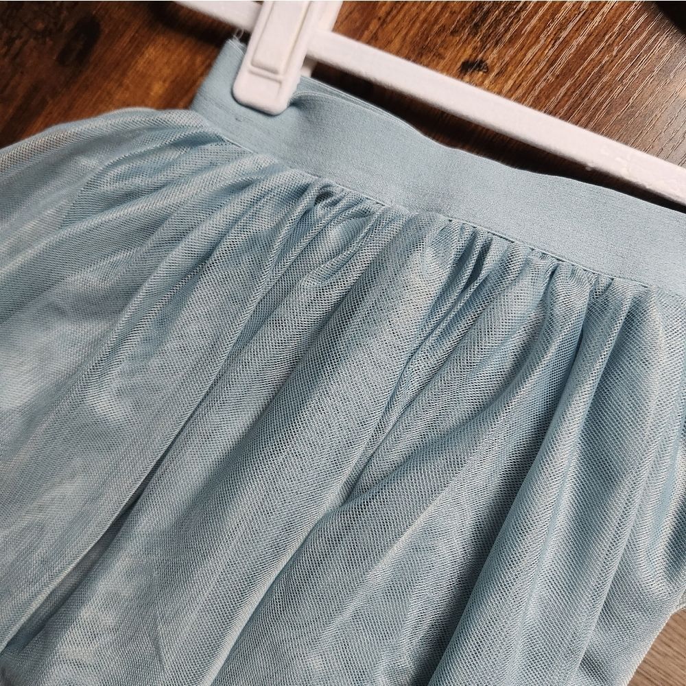 Girls Tulle‎ Tutu - Dusty Blue Size 3T - Picture 3 of 4